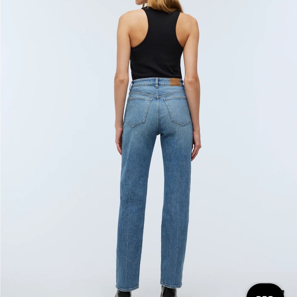 Madewell 90’s Straight Jean in Rondell wash. Size 25. NWT - Picture 4 of 11